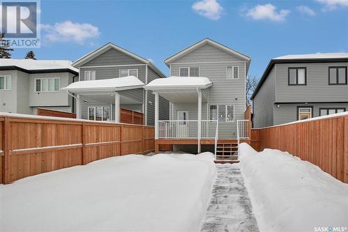 1112 9Th Street E, Saskatoon, SK - Outdoor With Deck Patio Veranda With Facade