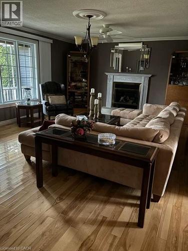 2 Joanne Crescent, Minto, ON - Indoor Photo Showing Living Room With Fireplace