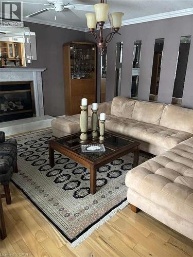 2 Joanne Crescent, Minto, ON - Indoor Photo Showing Living Room With Fireplace