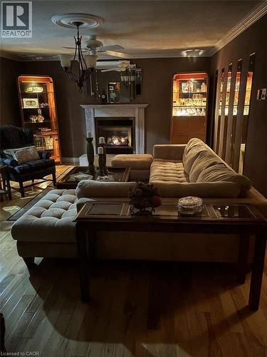 2 Joanne Crescent, Minto, ON - Indoor Photo Showing Living Room With Fireplace