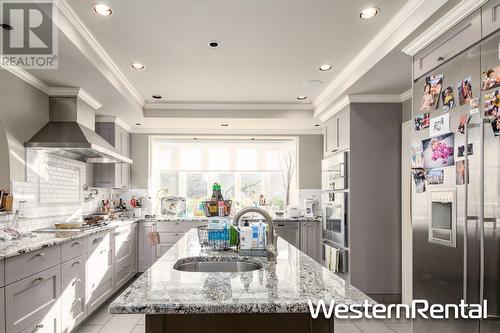 Upper Levels Wesbrook Crescent, Vancouver, BC - Indoor Photo Showing Kitchen With Upgraded Kitchen