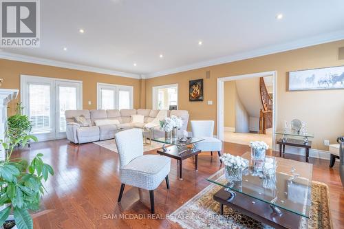 3248 Barchester Court, Mississauga, ON - Indoor Photo Showing Living Room With Fireplace