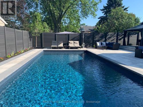 6 Elgin Street N, Cambridge, ON - Outdoor With In Ground Pool