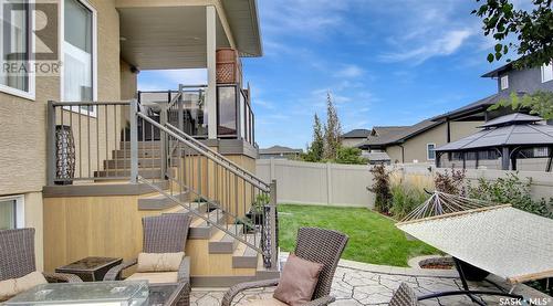 3921 Sandhill Crescent, Regina, SK - Outdoor With Deck Patio Veranda