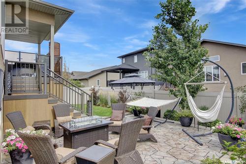 3921 Sandhill Crescent, Regina, SK - Outdoor With Deck Patio Veranda With Exterior