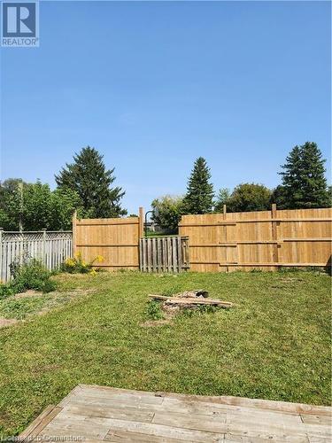 View of yard - 26 Elmwood Avenue, Cambridge, ON 