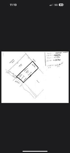 Plan (croquis) - Av. Du Tipi, Chertsey, QC 