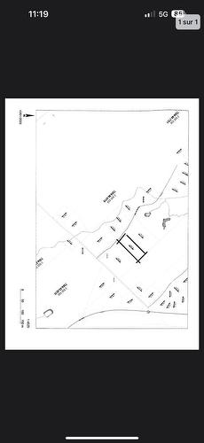 Plan (croquis) - Av. Du Tipi, Chertsey, QC 