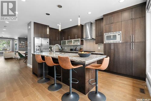 1236 15Th Street E, Saskatoon, SK - Indoor Photo Showing Kitchen With Upgraded Kitchen