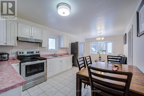 155 Angelene Street, Mississauga, ON - Indoor Photo Showing Kitchen With Double Sink