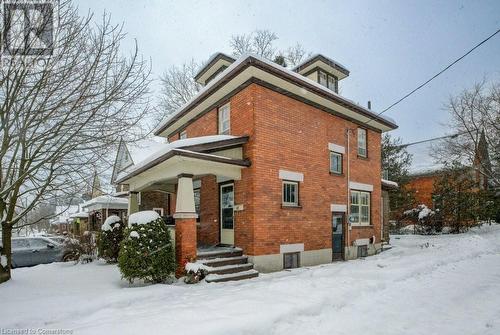 View of snow covered exterior - 97 Peppler Street, Waterloo, ON - Outdoor