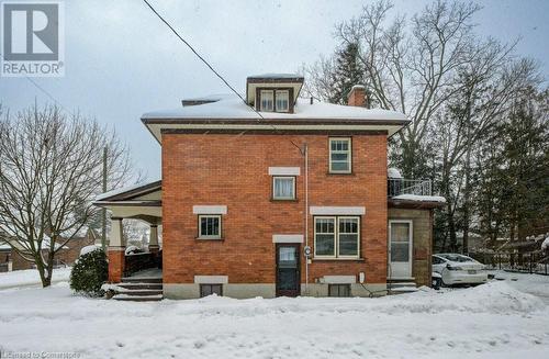 View of snow covered house - 97 Peppler Street, Waterloo, ON - Outdoor