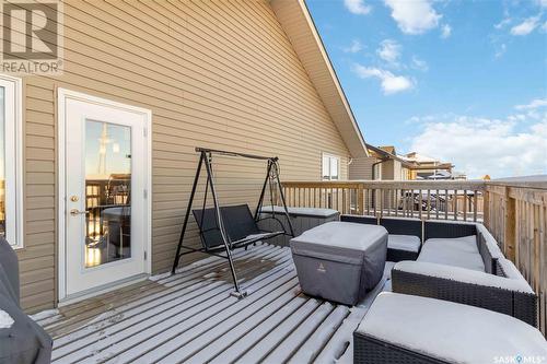 1227 Hargreaves Way, Saskatoon, SK - Outdoor With Deck Patio Veranda With Exterior