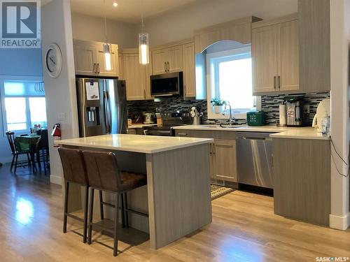 243 Fortosky Crescent, Saskatoon, SK - Indoor Photo Showing Kitchen With Stainless Steel Kitchen