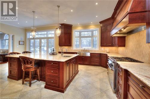 372 River Oak Place, Waterloo, ON - Indoor Photo Showing Kitchen With Upgraded Kitchen