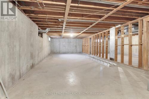 SOLID BUILT LOWER LEVEL - 1399 Beckworth Avenue, London, ON - Indoor Photo Showing Basement