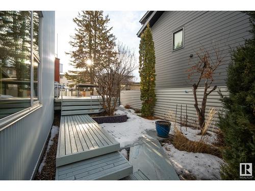 8771 Strathearn Dr Nw, Edmonton, AB - Outdoor With Deck Patio Veranda With Exterior