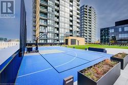 View of basketball court - 