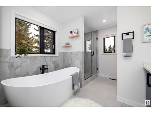 15107 42 Av Nw, Edmonton, AB - Indoor Photo Showing Bathroom