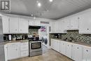 2051 Broder Street, Regina, SK  - Indoor Photo Showing Kitchen With Double Sink 