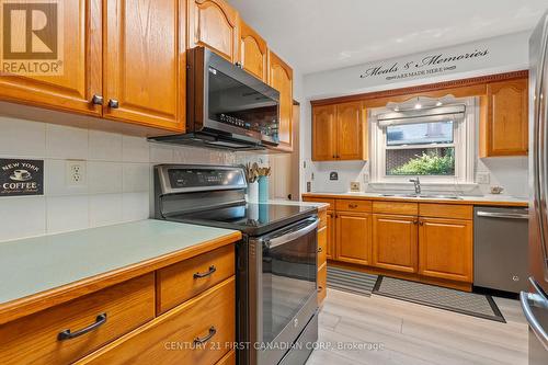 1055 Osgoode Drive, London, ON - Indoor Photo Showing Kitchen With Double Sink