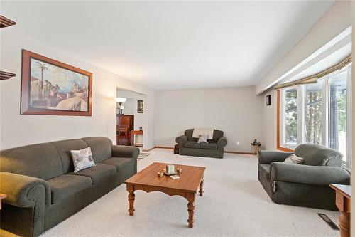 39 Carlotta Crescent, Winnipeg, MB - Indoor Photo Showing Living Room