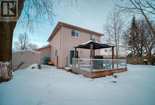 58 Stonehenge Court, London, ON - Outdoor With Deck Patio Veranda With Exterior