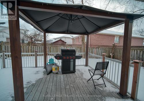 58 Stonehenge Court, London, ON - Outdoor With Deck Patio Veranda With Exterior