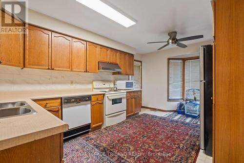 124 Fairchild Crescent, London, ON - Indoor Photo Showing Kitchen With Double Sink