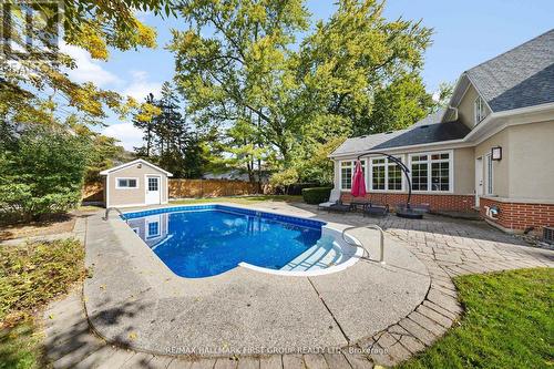 257 Roseland Crescent, Burlington, ON - Outdoor With In Ground Pool