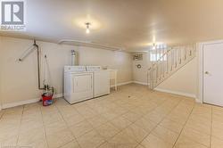 Laundry area featuring washing machine and dryer - 