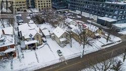 View of snowy aerial view - 