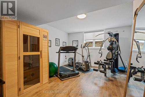 346 Bradwell Chase, London, ON - Indoor Photo Showing Gym Room