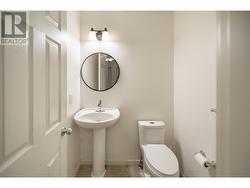 Powder room on the main floor - 