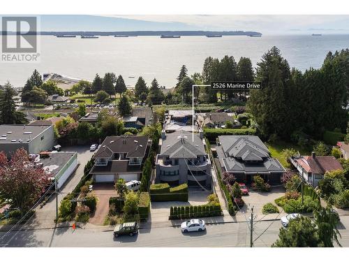 2526 Marine Drive, West Vancouver, BC - Outdoor With Body Of Water With View