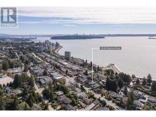 2526 Marine Drive, West Vancouver, BC - Outdoor With Body Of Water With View