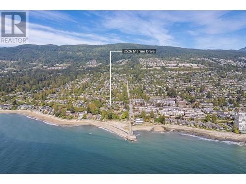 2526 Marine Drive, West Vancouver, BC - Outdoor With Body Of Water With View