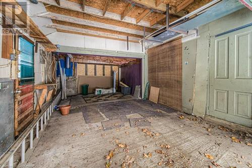 View of misc room - 67 Wellington Street N, Kitchener, ON - Indoor Photo Showing Basement