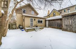 View of snow covered house - 