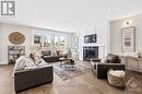 317 Westhill Avenue, Ottawa, ON  - Indoor Photo Showing Living Room With Fireplace 