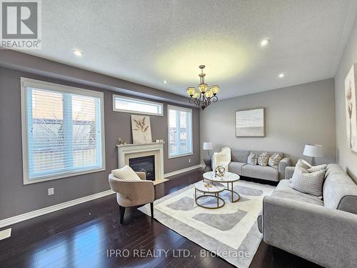 3339 Moses Way, Burlington, ON - Indoor Photo Showing Living Room With Fireplace