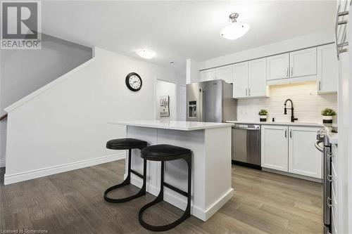 75 Meadowridge Street, Kitchener, ON - Indoor Photo Showing Kitchen With Stainless Steel Kitchen With Upgraded Kitchen