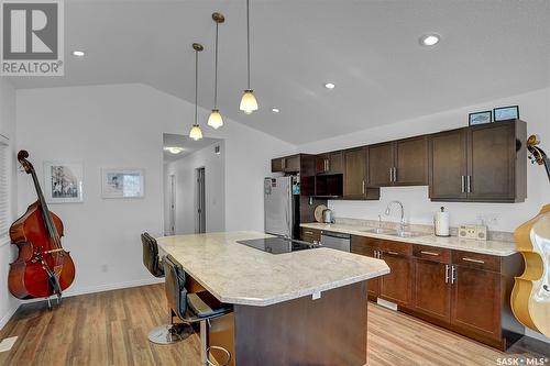 1937 Atkinson Street, Regina, SK - Indoor Photo Showing Kitchen With Double Sink