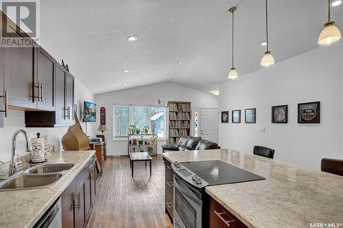 1937 Atkinson Street, Regina, SK - Indoor Photo Showing Kitchen With Double Sink With Upgraded Kitchen