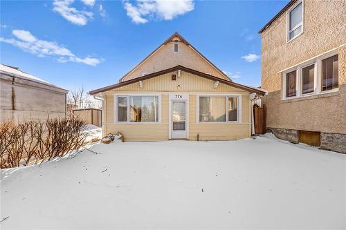 776 Stella Avenue, Winnipeg, MB - Outdoor With Exterior