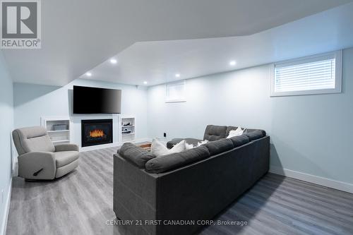 3235 Emilycarr Lane, London, ON - Indoor With Fireplace