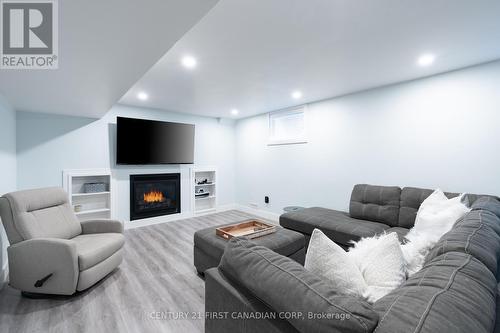 3235 Emilycarr Lane, London, ON - Indoor With Fireplace