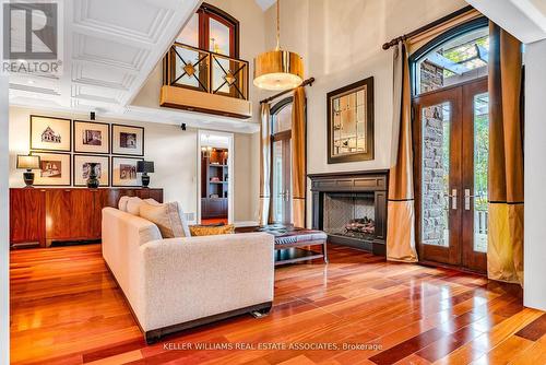 230 Winterborne Gate, Mississauga, ON - Indoor With Fireplace