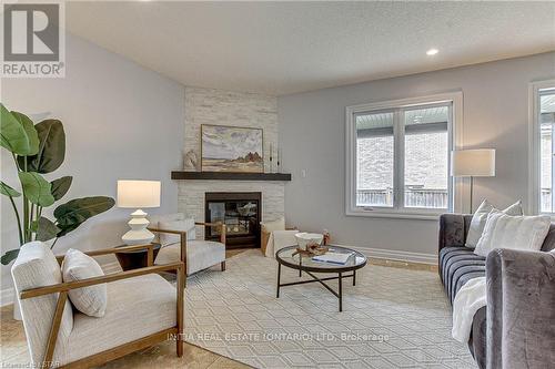 1499 Healy Road, London, ON - Indoor Photo Showing Living Room With Fireplace