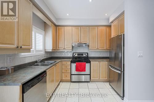 3 Compass Way, Mississauga, ON - Indoor Photo Showing Kitchen With Stainless Steel Kitchen With Double Sink